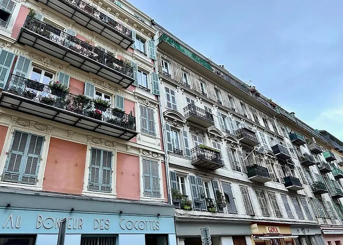 Location Of Nice, Le Port, Charming Flat 4 * نيس